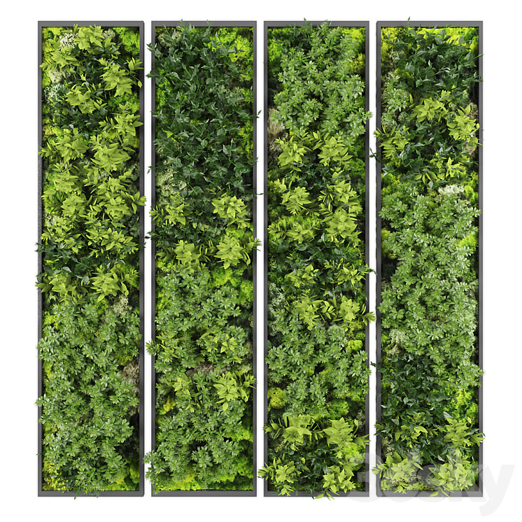 Vertical garden163 3DS Max - thumbnail 1