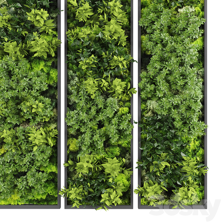 Vertical garden163 3DS Max - thumbnail 2