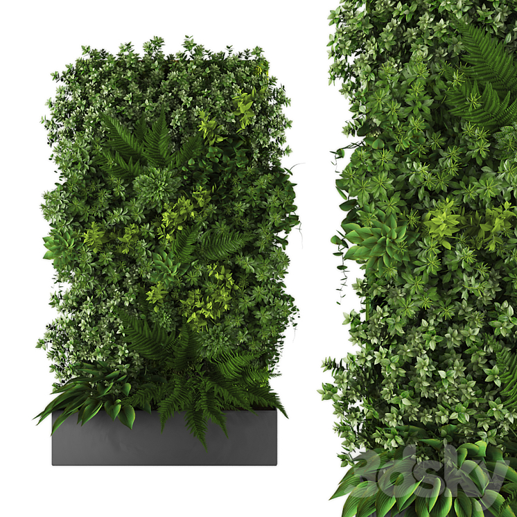 vertical garden167 3DS Max - thumbnail 1