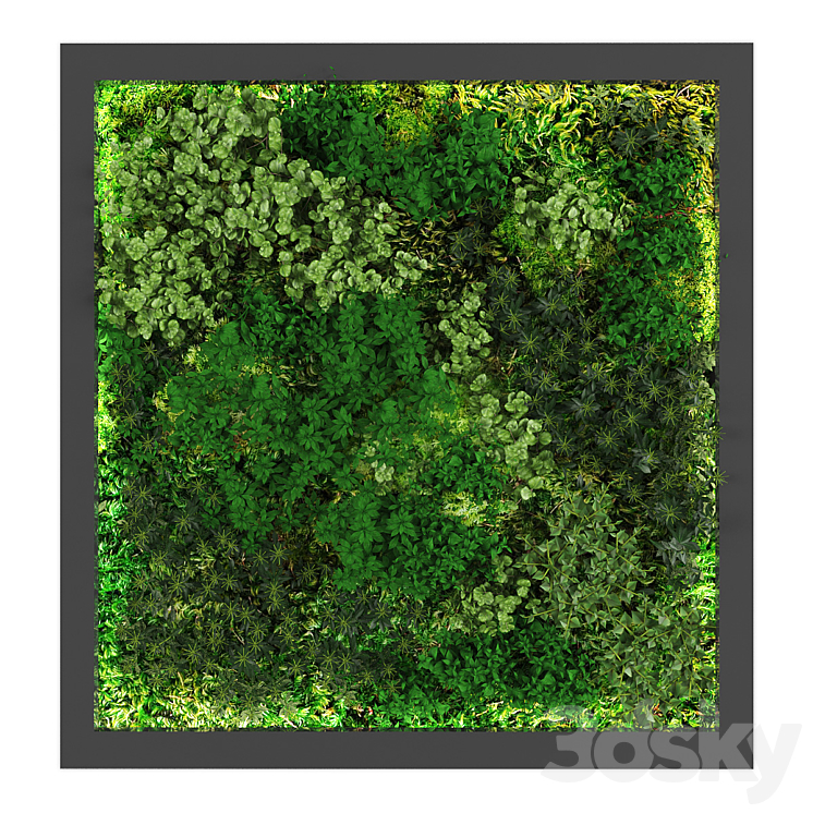 vertical garden178 3DS Max - thumbnail 1