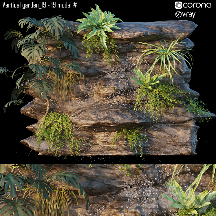 Vertical garden_19 3DS Max - thumbnail 1