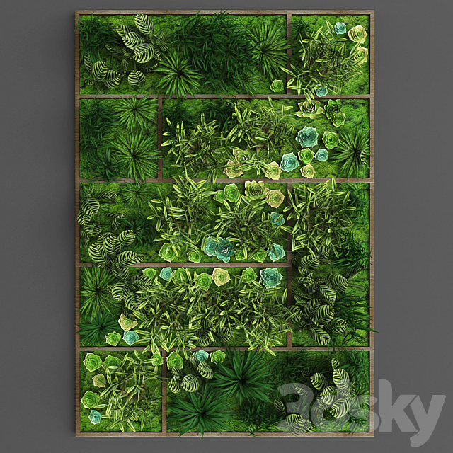 Vertical gardening 010 3DSMax File - thumbnail 1