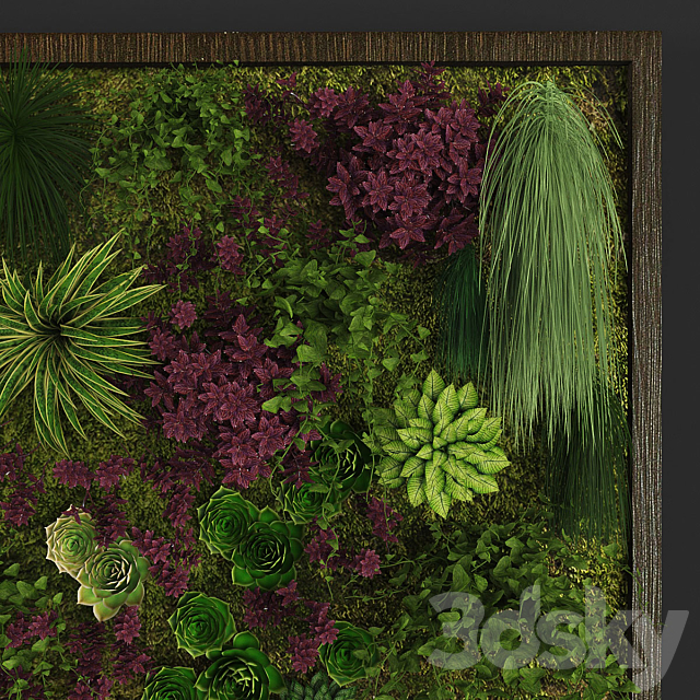 Vertical gardening 04 3DS Max Model - thumbnail 2