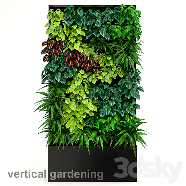 Vertical gardening 2 3DSMax File - thumbnail 1