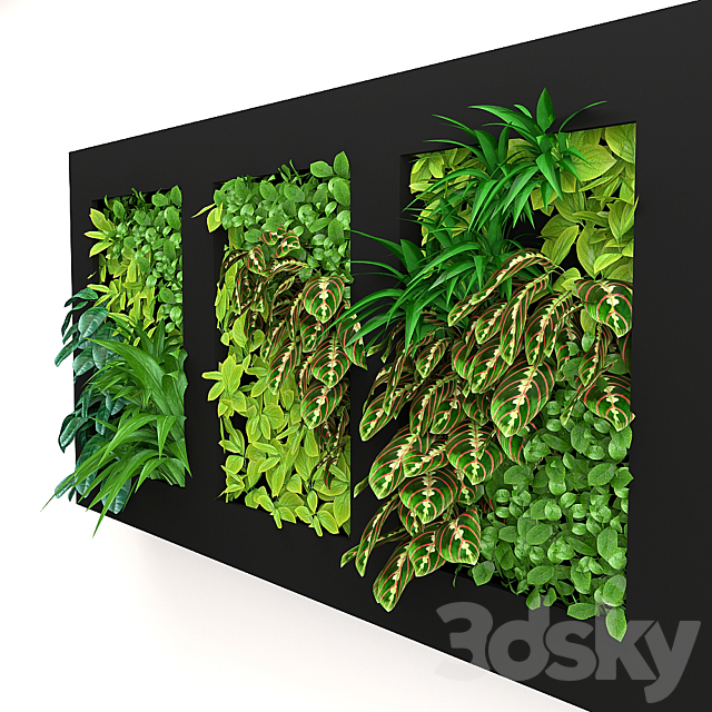 Vertical gardening 3DSMax File - thumbnail 3