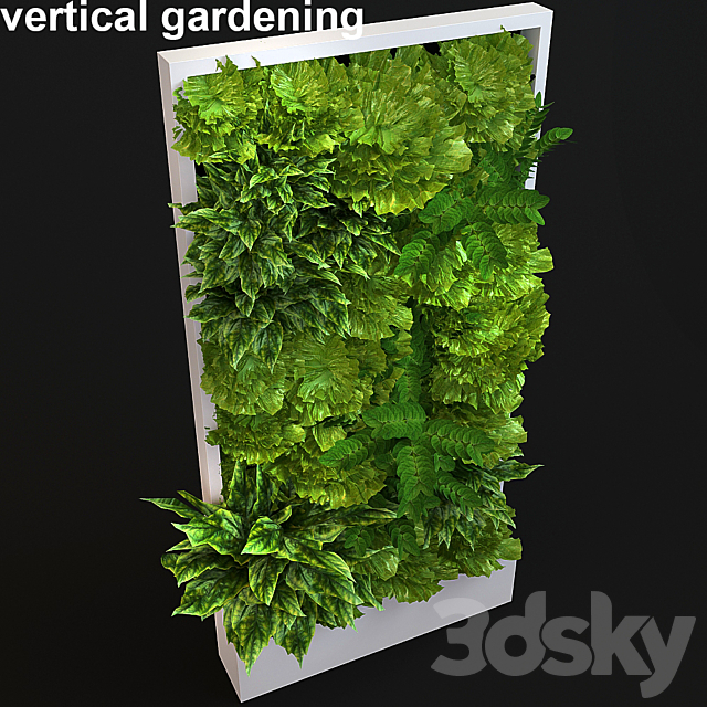 Vertical gardening 4 3DS Max Model - thumbnail 2