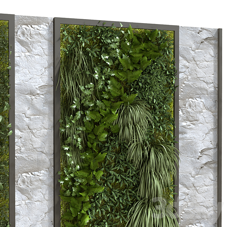 vertical plant 156 3DS Max - thumbnail 2