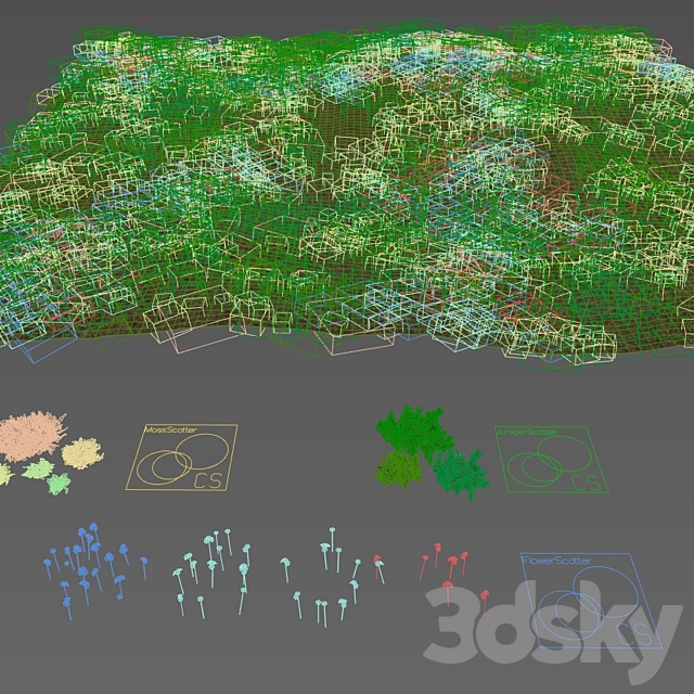 Forest grass 3DSMax File - thumbnail 4