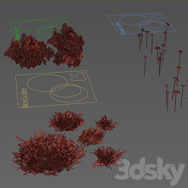 Forest grass 3DSMax File - thumbnail 5