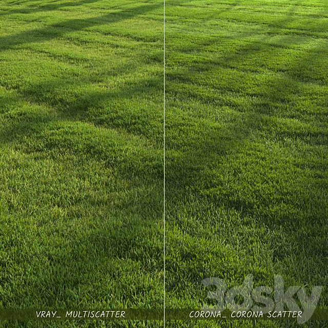 Garden Lawn 3DS Max Model - thumbnail 4