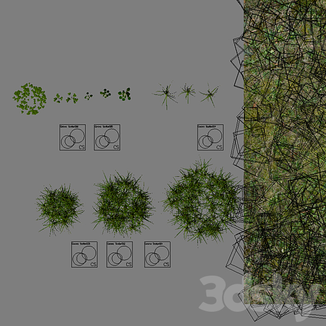 Grass 3DS Max Model - thumbnail 3