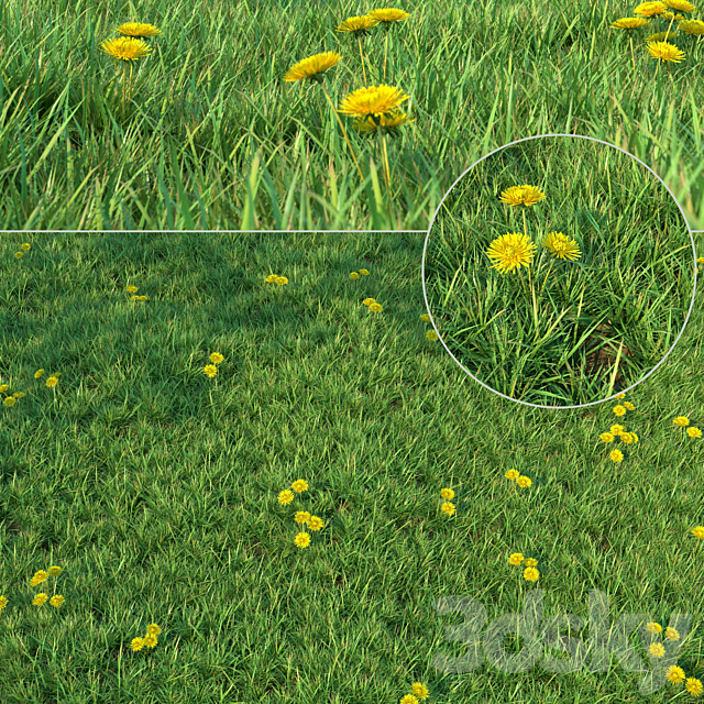 Grass for landscaping 3ds Max - thumbnail 1