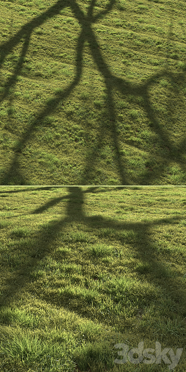 Grass landscape 3DS Max Model - thumbnail 3