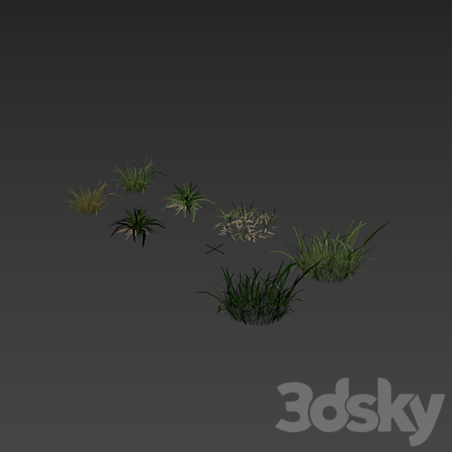 Grass | lawn 3DS Max Model - thumbnail 5