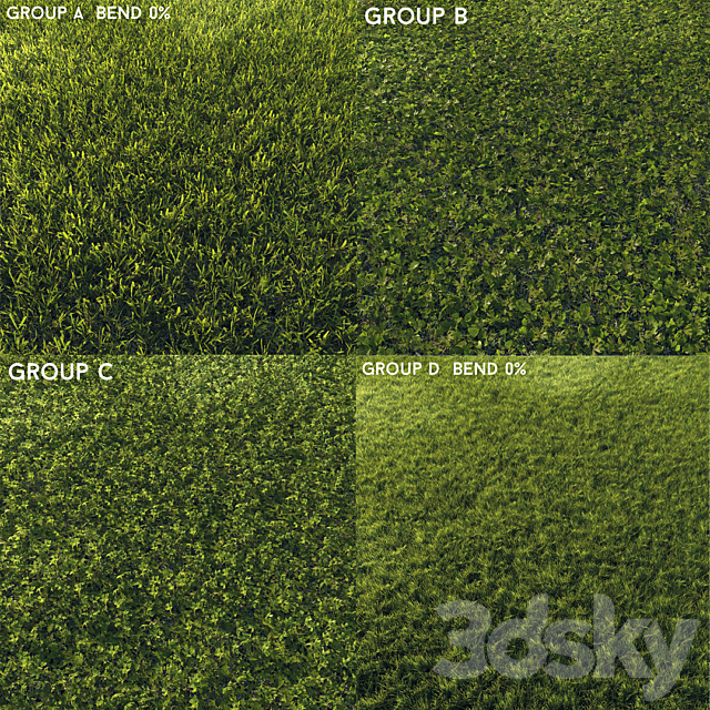 Mowed Lawn 01 3ds Max - thumbnail 2