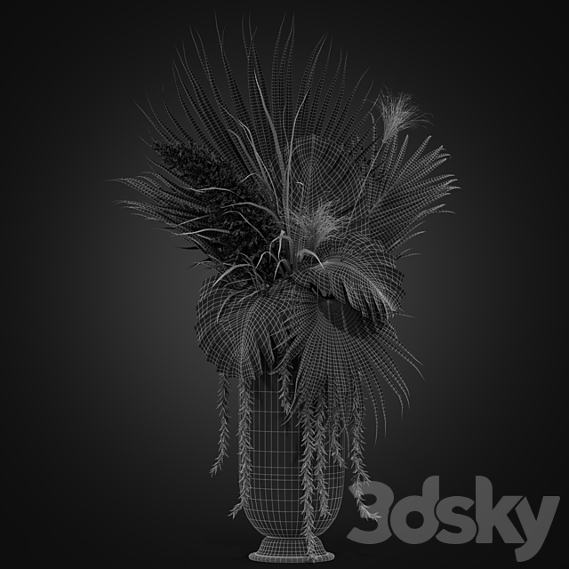 Bouquet 06 3DS Max Model - thumbnail 3