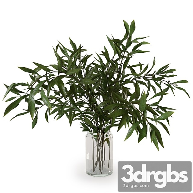 Branches In Vase 007 3dsmax Download - thumbnail 1