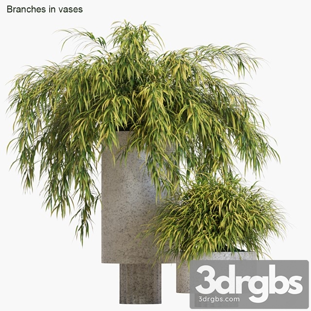 Branches in vases - thumbnail 1