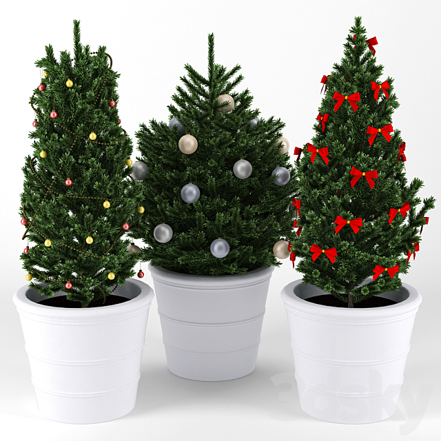 Christmas tree 3DSMax File - thumbnail 1