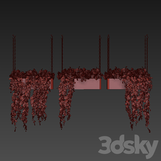 Collection plant vol 469 – ampelous – hanging – pothos 3DS Max Model - thumbnail 6