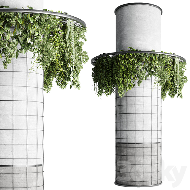 Column plant 01 3DSMax File - thumbnail 1