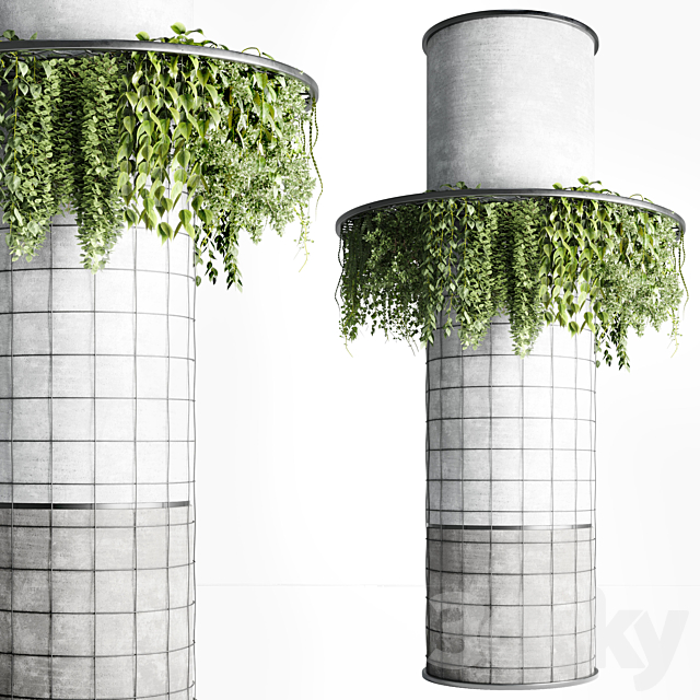 Column plant 01 3DSMax File - thumbnail 2