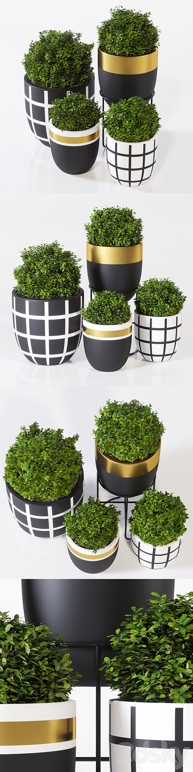 Designtwins pot one 3DS Max Model - thumbnail 2