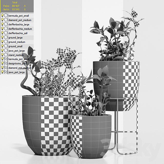 designtwins_pot 3DSMax File - thumbnail 2