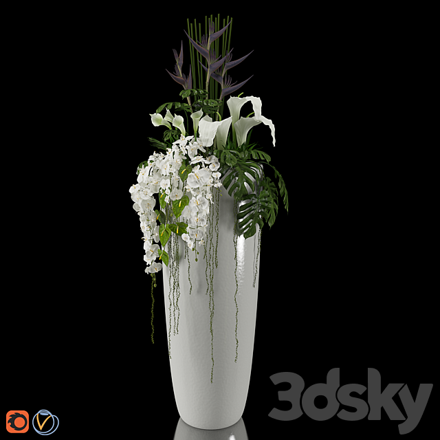 Exotic arrangement 3DSMax File - thumbnail 1