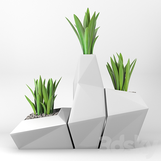 Faz Planters by Vondom 3DSMax File - thumbnail 1