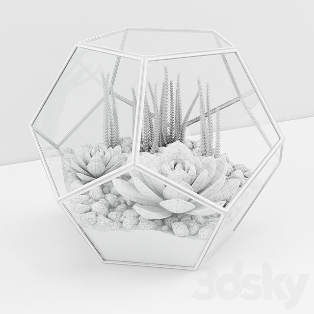 Florarium 3DSMax File - thumbnail 2