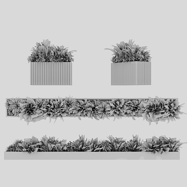 flower box01 3ds Max - thumbnail 2