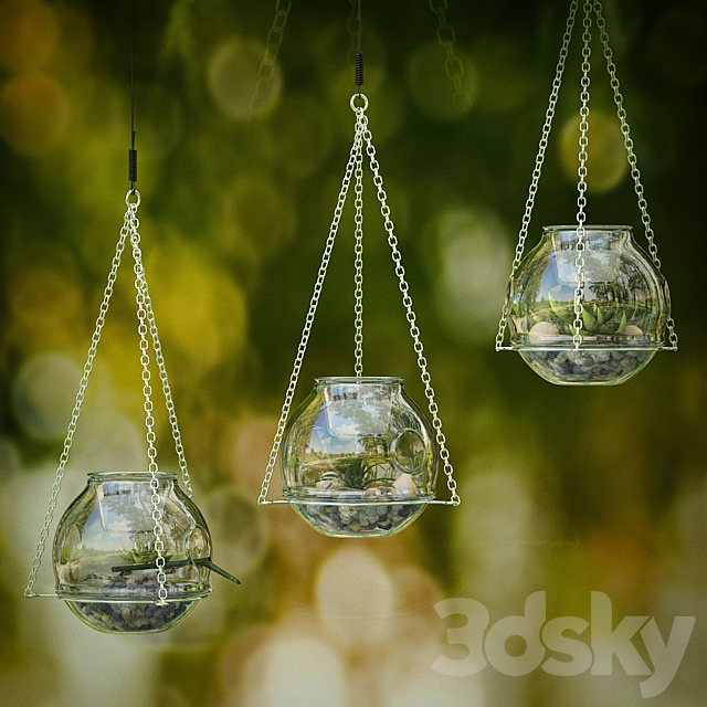 HANGING BOWL VASE2 3DSMax File - thumbnail 2