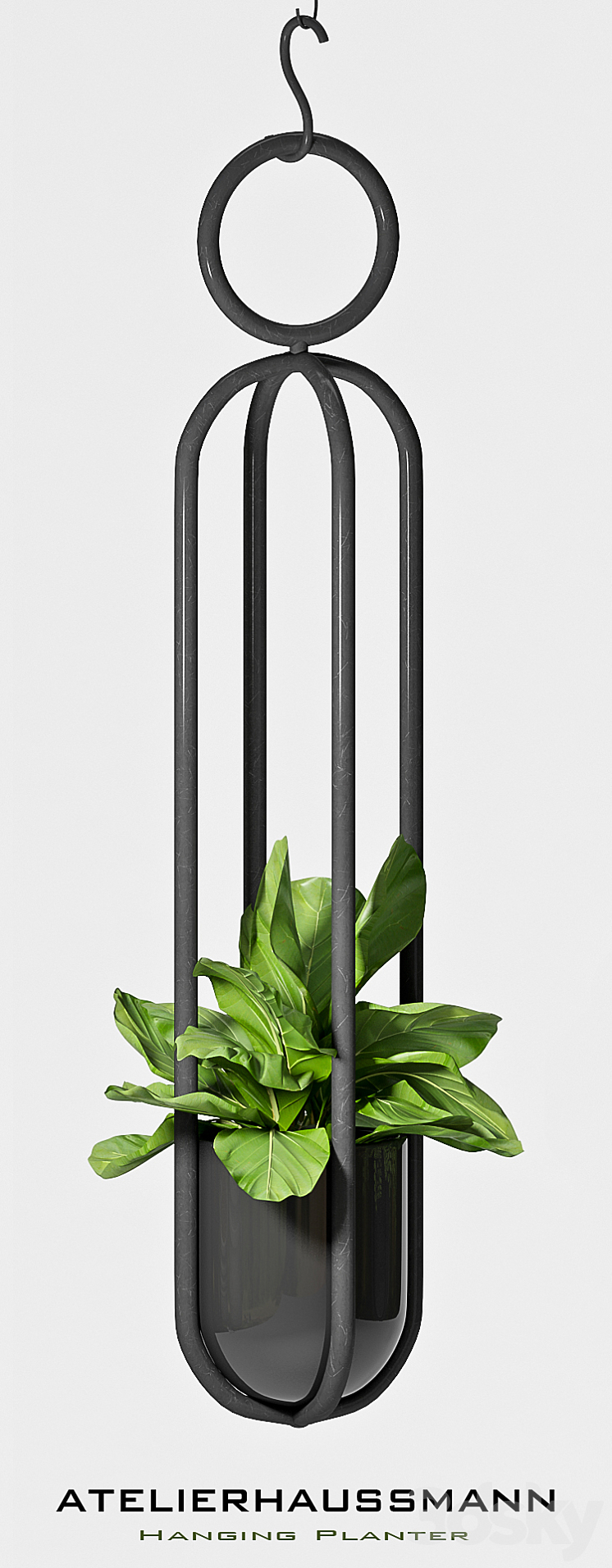 Hanging Planter -02 3DS Max - thumbnail 2