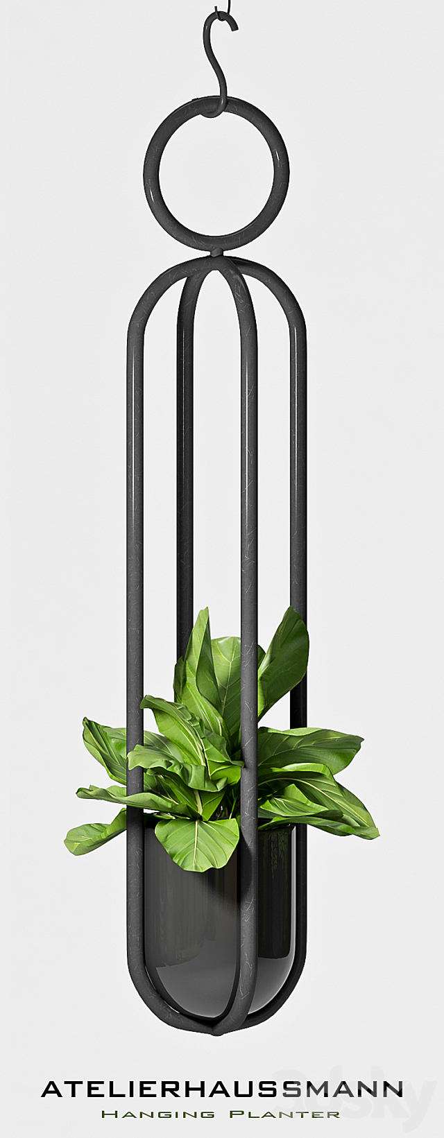 Hanging Planter -02 3DSMax File - thumbnail 2