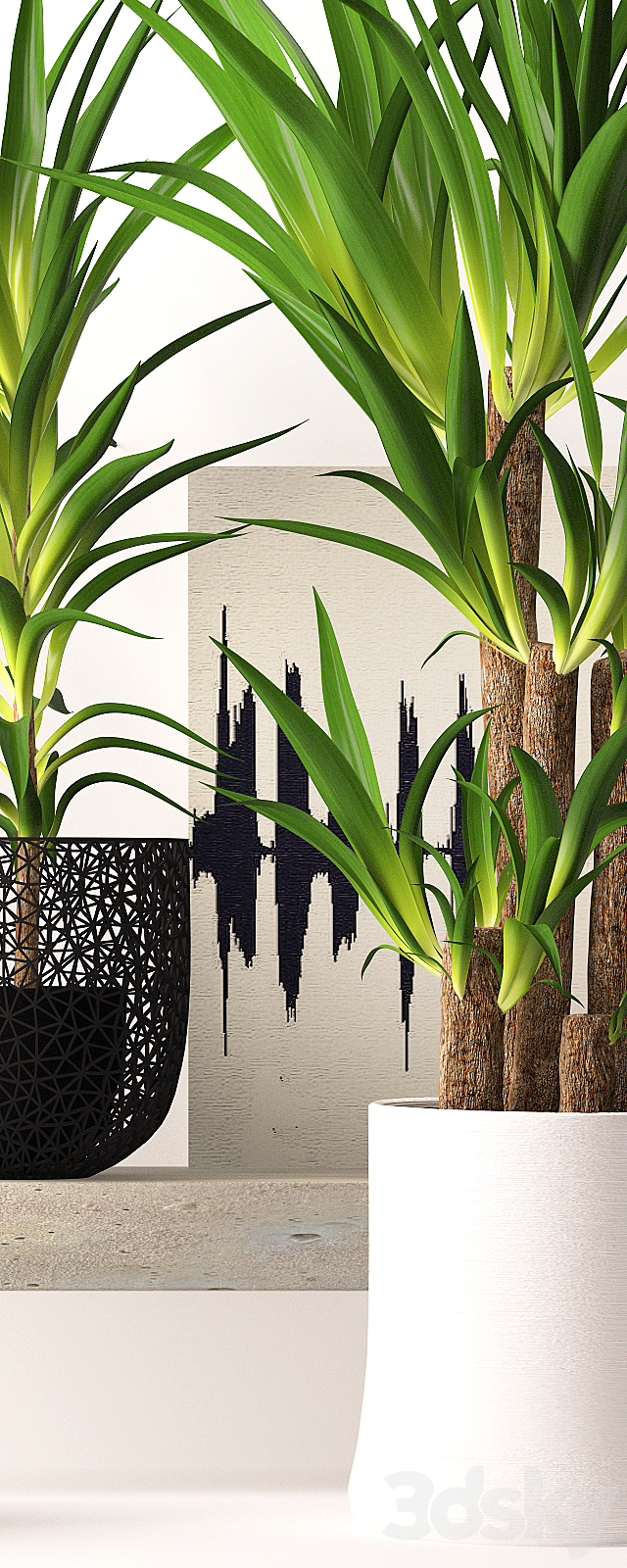 Houseplant set 3DSMax File - thumbnail 3