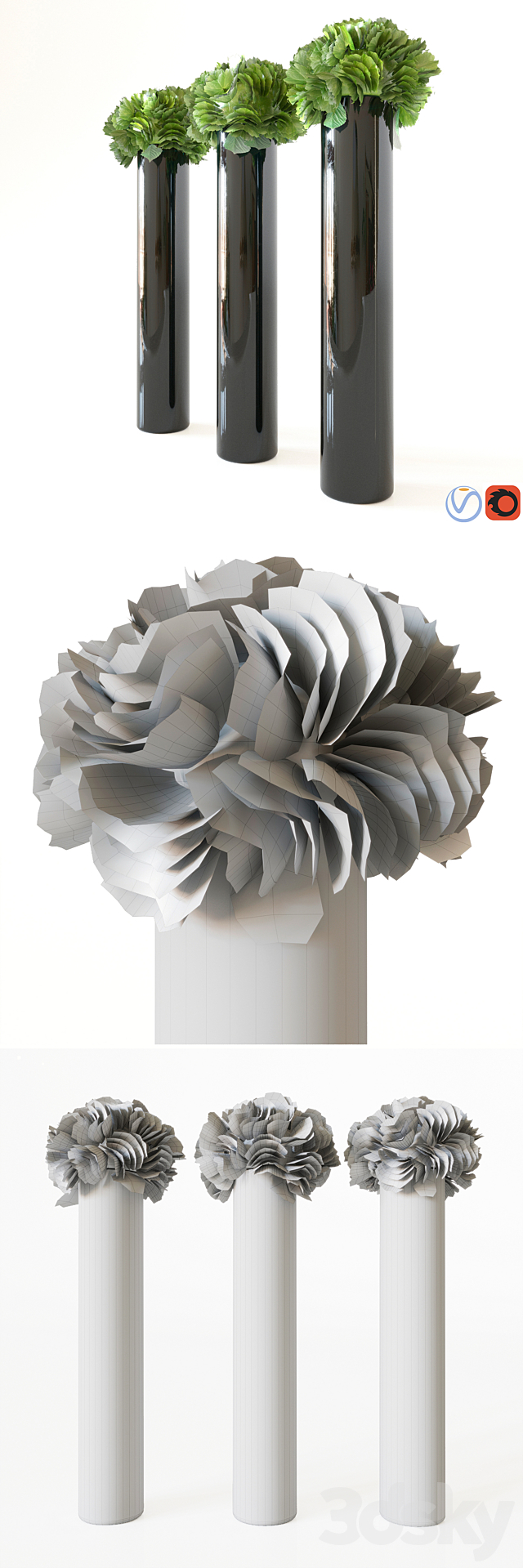 Hydrangea 3DSMax File - thumbnail 3