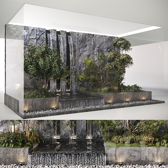 indoor garden 3DSMax File - thumbnail 2