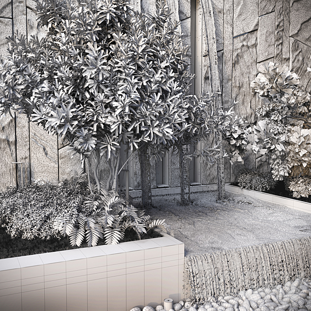 indoor garden 3DSMax File - thumbnail 6