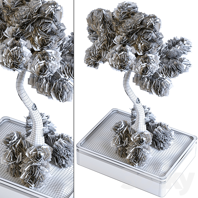 indoor palant decor bonsai vol 08 3DSMax File - thumbnail 7