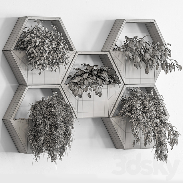 indoor Plant 536 – Hanging Plants 3DS Max Model - thumbnail 7