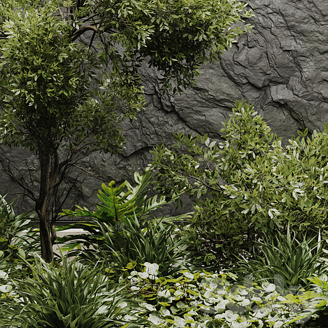 indoor plant set 50 3DSMax File - thumbnail 6