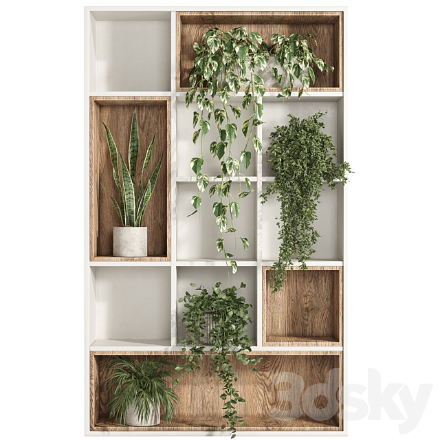 indoor plant stand 03 3ds Max - thumbnail 2