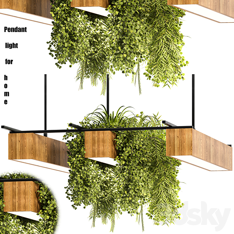 indoor plant stand 31 3DS Max Model - thumbnail 2