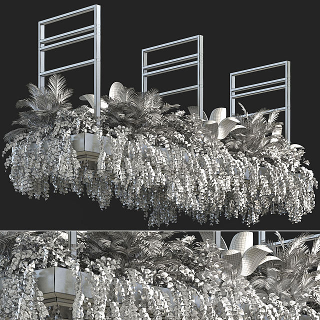 Indoor Plant Vol2 – hanging pot Vol2 3DSMax File - thumbnail 4