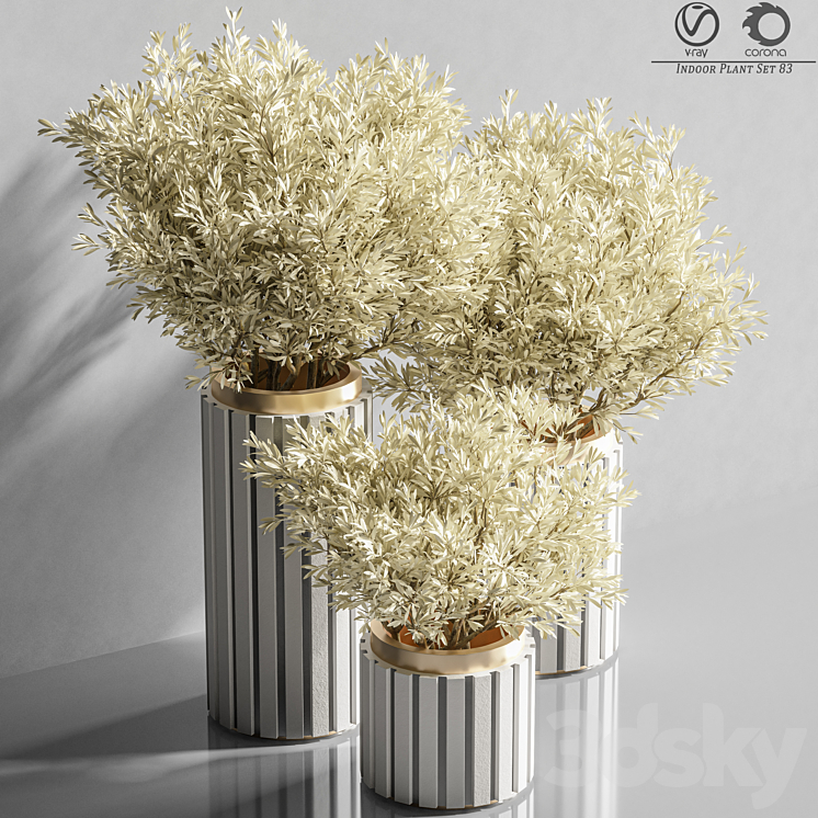 Indoor_Plant_Set_83 3DS Max Model - thumbnail 2