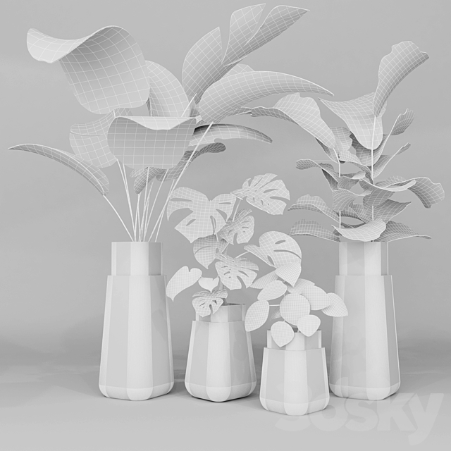 Plant collection 3DSMax File - thumbnail 3