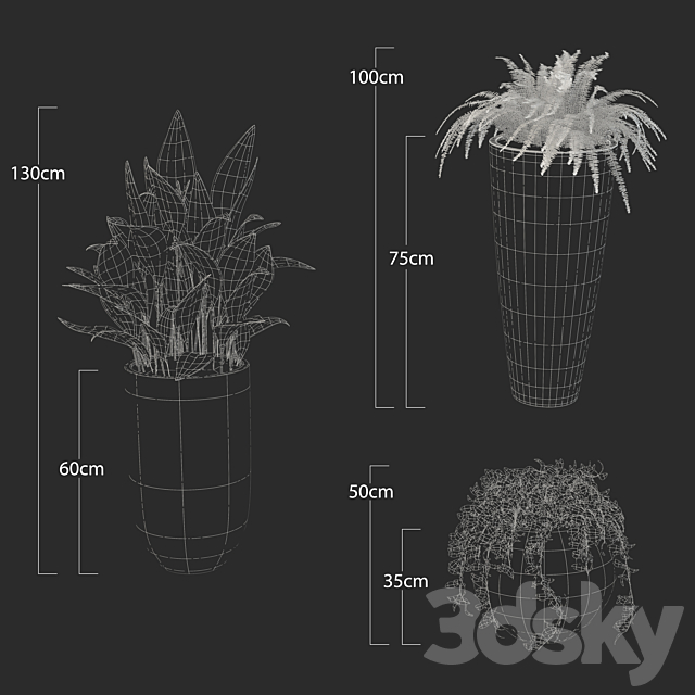 Plant Set # 1 3DSMax File - thumbnail 2