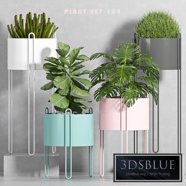 PLANT SET -104 3DS Max - thumbnail 3