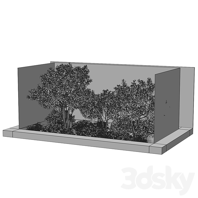 plants behind glass 3DSMax File - thumbnail 6